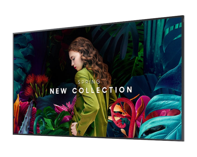 Samsung 55" Crystal 4K UHD Signage QBCN 16/7 350 nits Professional Commercial Display, No WiF, NO BLUETOOTH, NO TUNER (LH55QBCNBGCXXY)