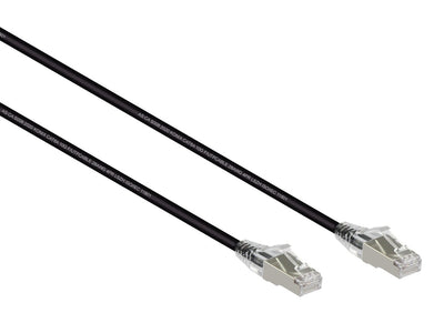 CAT6A Ultra Thin Slim 28AWG 10G F/UTP Ethernet Cables