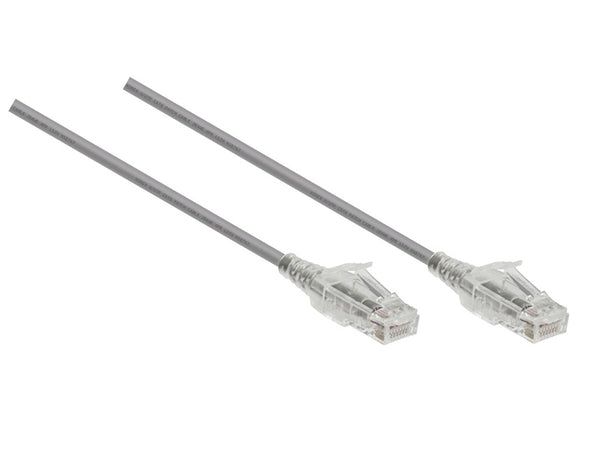 Konix 2M Slim CAT6 UTP Patch Cable LSZH in Grey