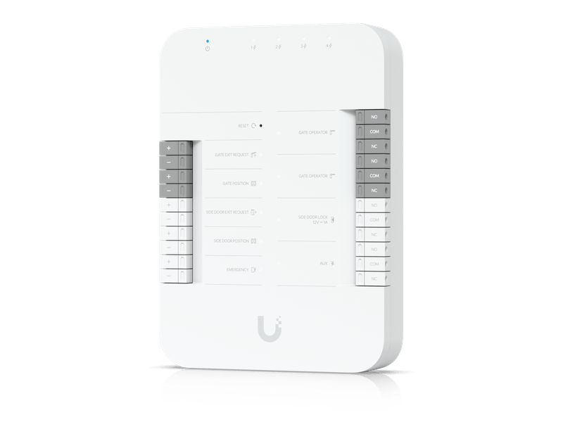Ubiquiti Gate Access Starter Kit, Control Vehicle Gate by Connect Intercom & Authorize Gate access License Plate Unlock, PoE++, 50V DC, 1A