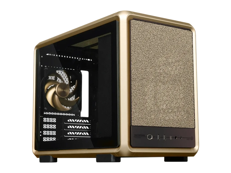 Cooler Master MasterFrame 400 Mesh Micro-ATX Gold Limited Edition