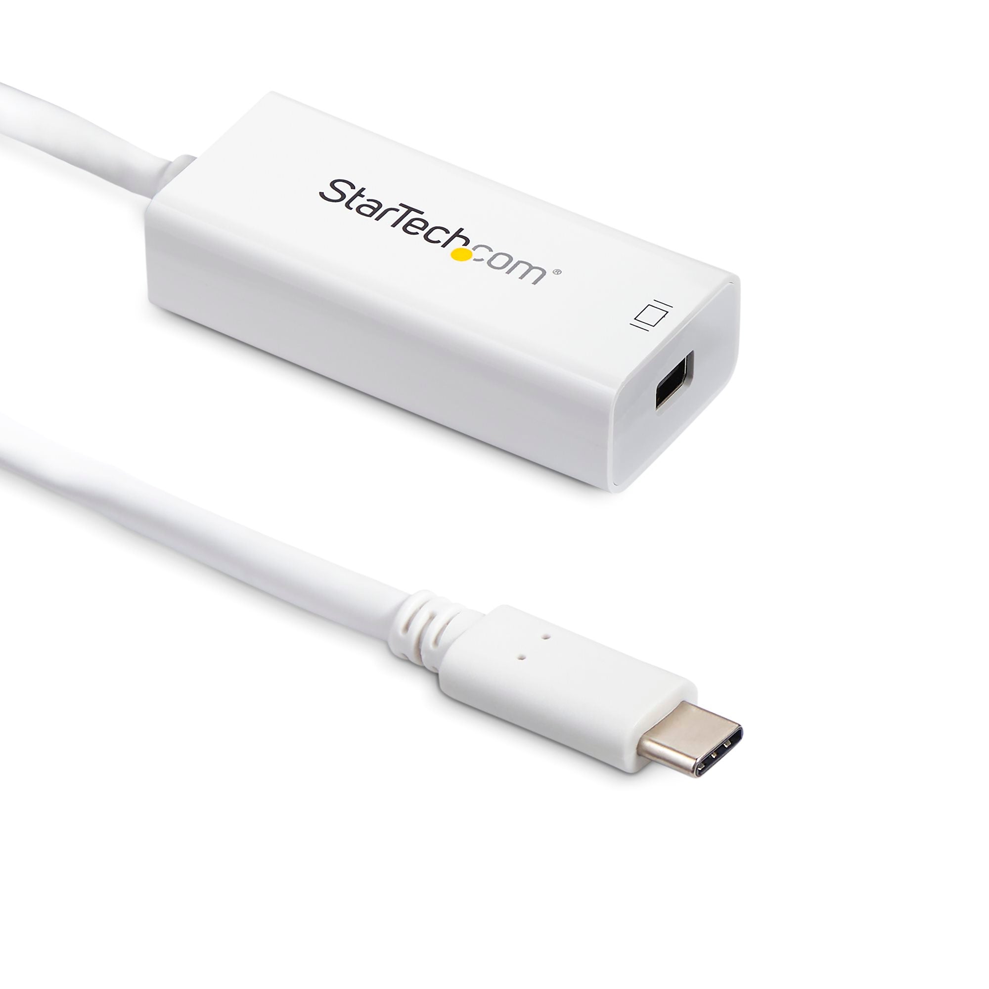 StarTech USB-C Thunderbolt 3 to MDP Adapter, White, 3Yr