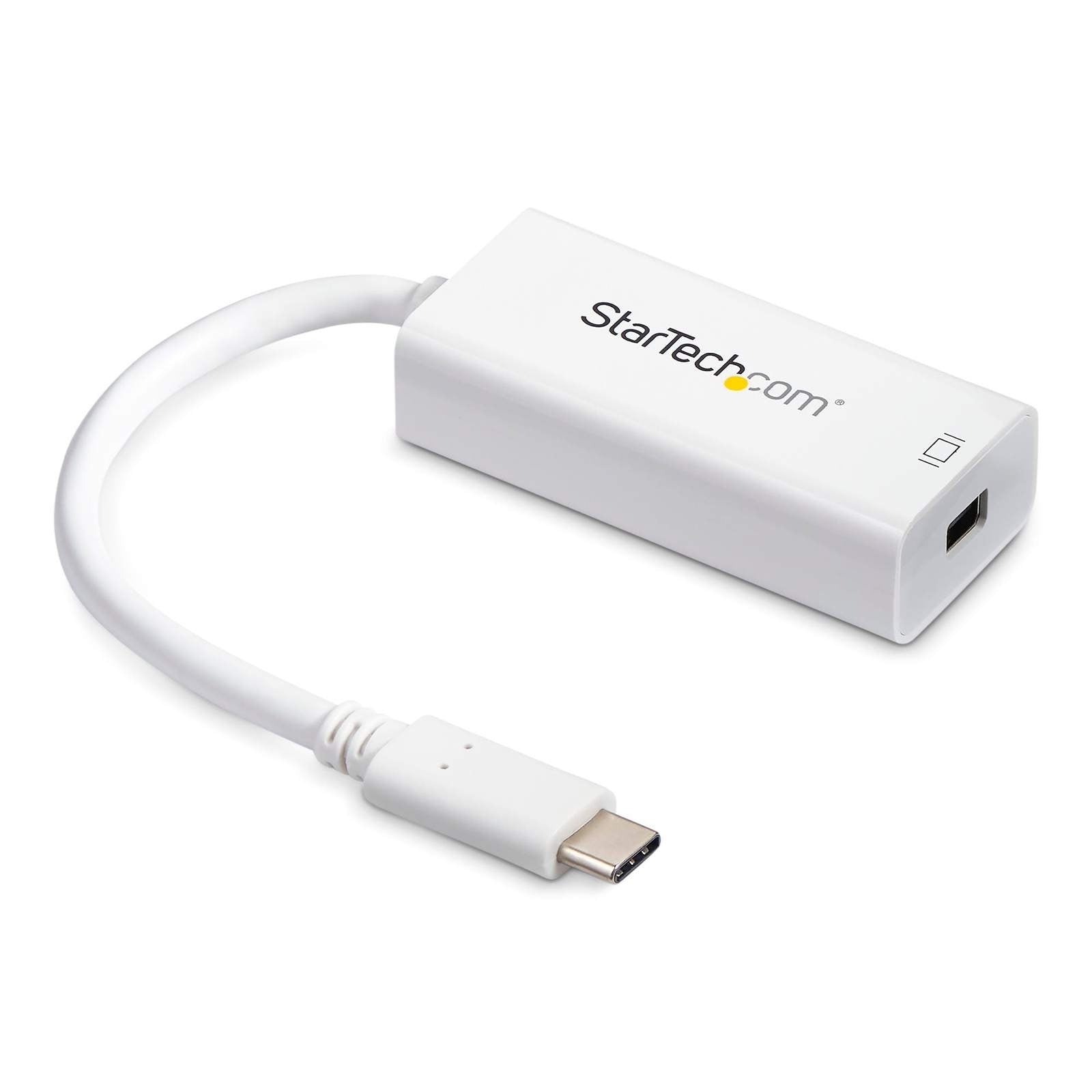 StarTech USB-C Thunderbolt 3 to MDP Adapter, White, 3Yr