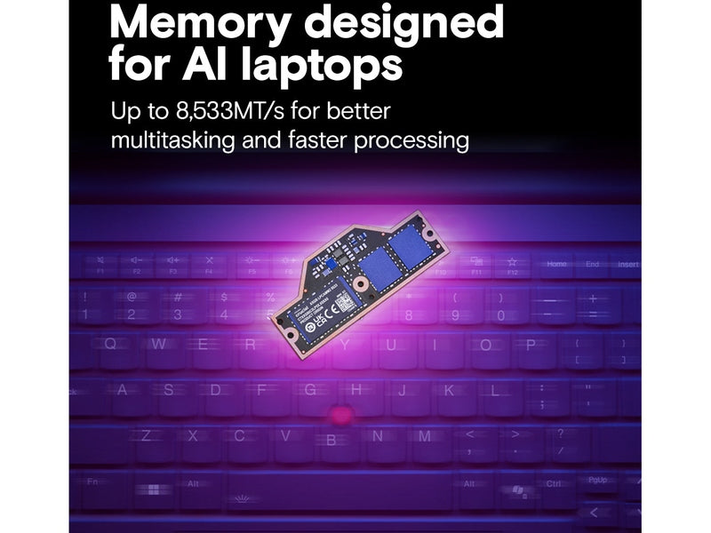 Crucial CT32G75C2LP5X 32GB 1x32GB LPDDR5X LPCAMM2 7500Mhz Memory for Lenovo P1 P14 P16v