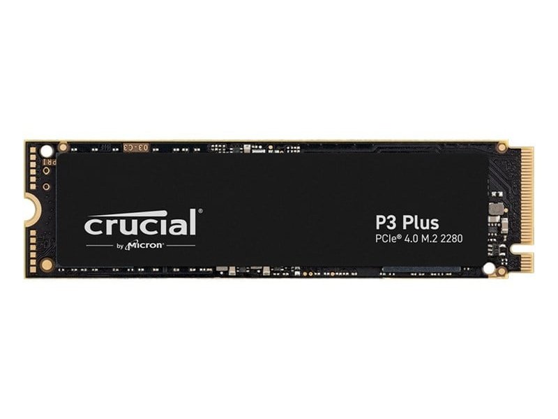 Crucial P3 Plus 500GB M.2 NVMe PCIe 4.0 SSD