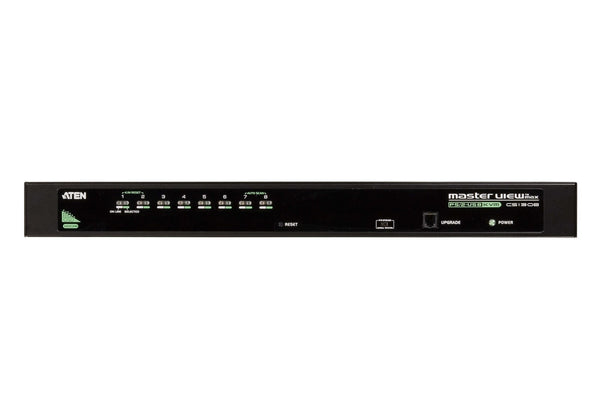 Aten Rackmount KVM Switch 8 Port VGA PS/2-USB, 1x Custom KVM Cable Included