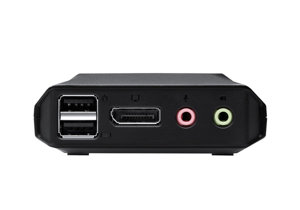 Aten 2-Port USB-C DisplayPort Hybrid Cable KVM Switch