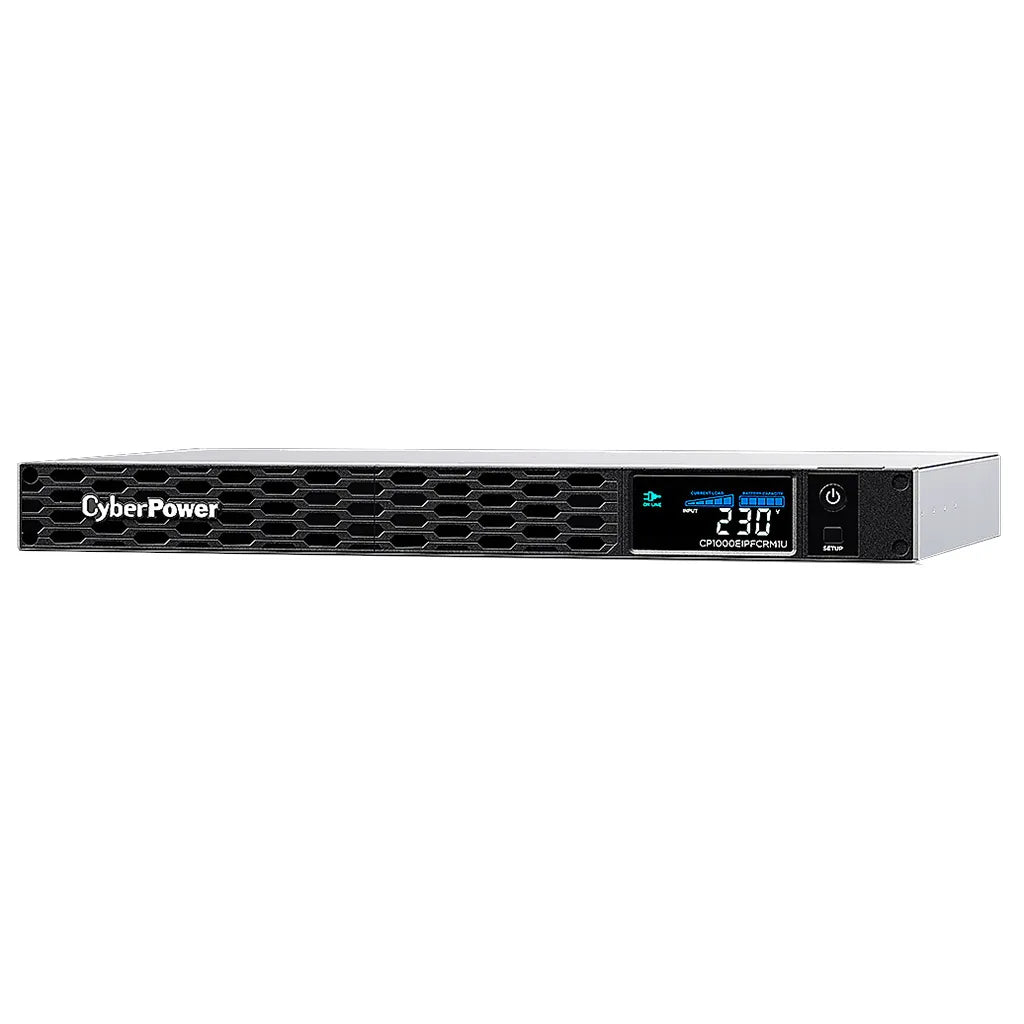 CyberPower Sinewave PFC 1U 1000VA/600W Line-Interactive Rackmount UPS CP1000EIPFCRM1U