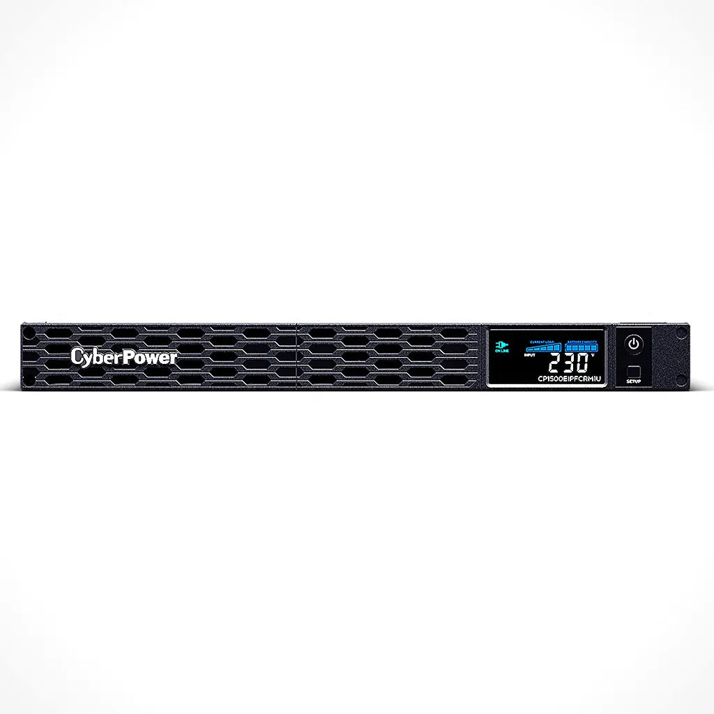 CyberPower Sinewave PFC 1U 1500VA/900W Line-Interactive Rackmount UPS CP1500EIPFCRM1U