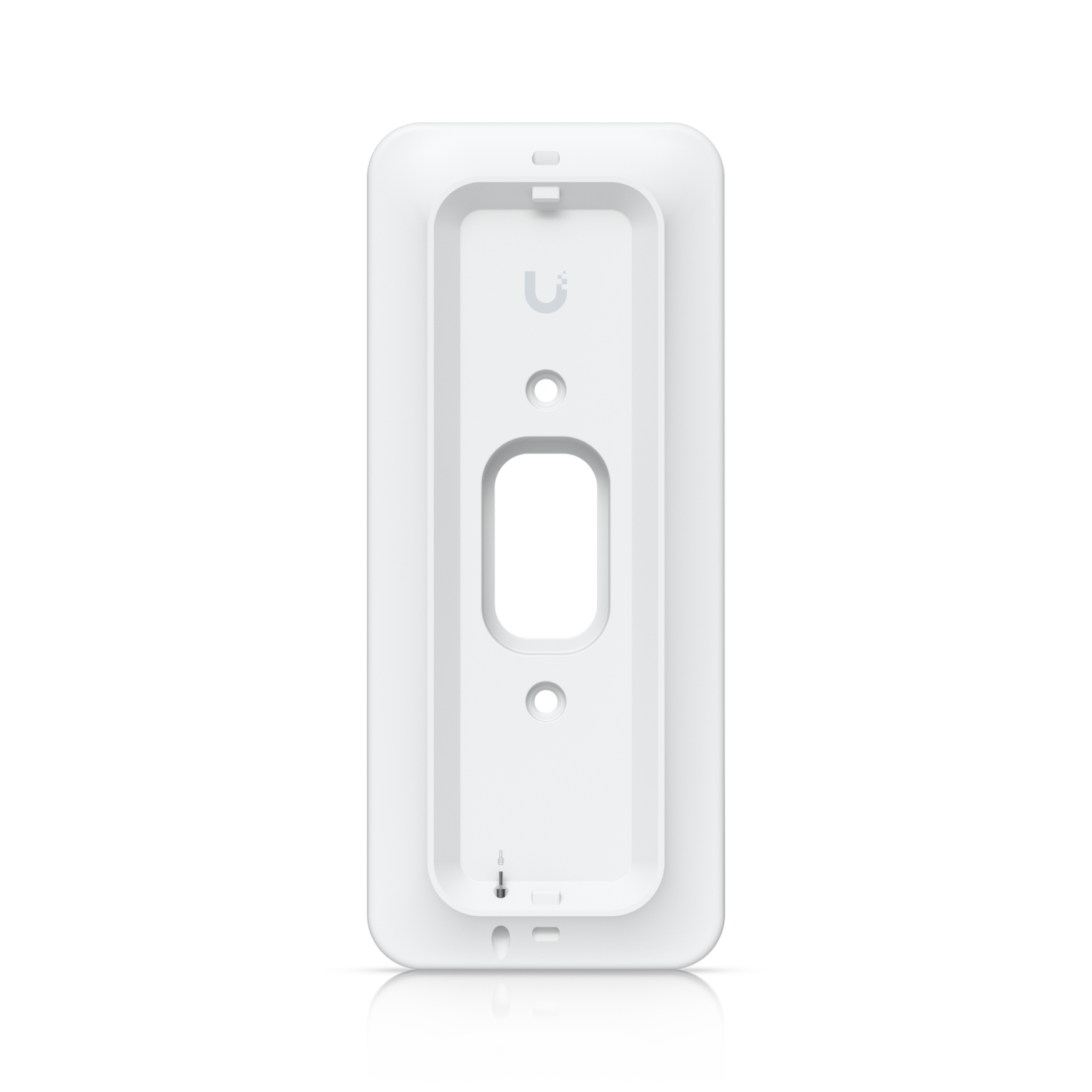 Ubiquiti G4 Doorbell Pro PoE Gang Box Mount, White,Secure, Flat/ 25° Angled Wedge Angled Mounting Plate, Compatible NHU-UVC-G4-DBELL-POE