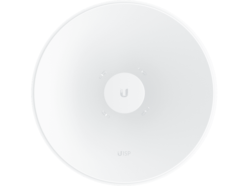 Ubiquiti UISP Dish, 30 dBi Dish Antenna, 5.15-6.875 GHz Frequency Range, 30+ km PtP Link Range, Compatible AF 5XHD & RP 5AC,