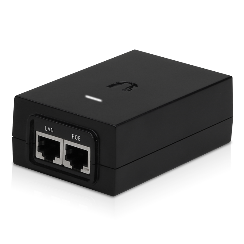 Ubiquiti PoE Injector, 24VDC, 24W, Surge& Clamping Protection, Maximum Surge Discharge, Peak Pulse Current, Earth Ground AC Cable