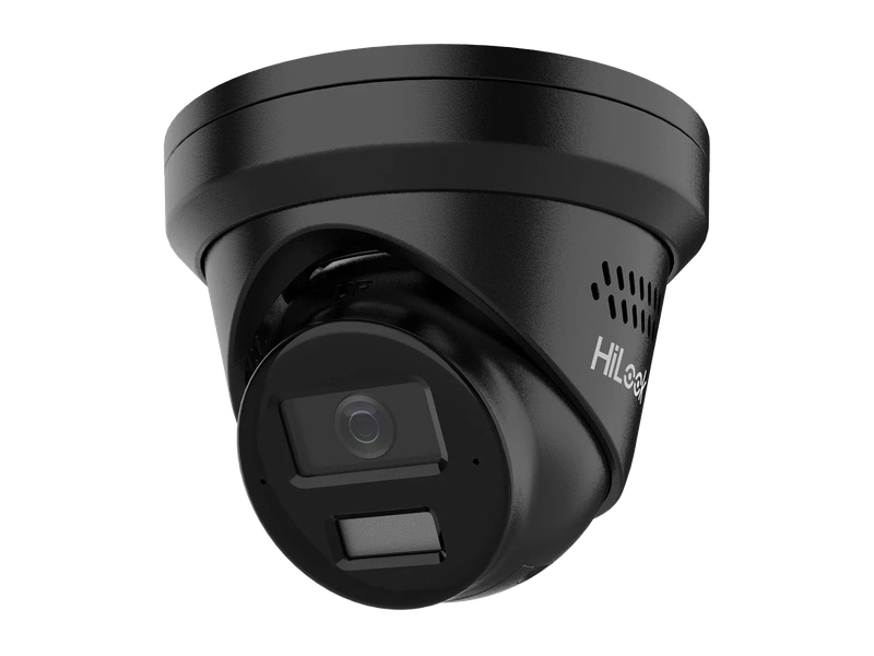 Hikvision HiLook T289H-MU-Sl 8MP Turret, Black, Blue /Red, Fixed 2.8mm, IR 30M, Mic, 3Yr