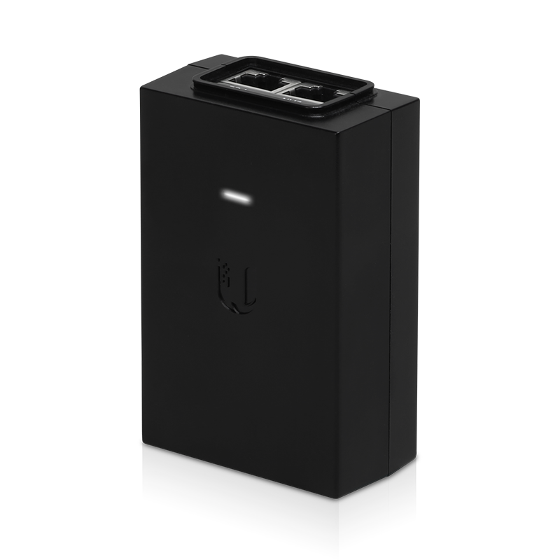 Ubiquiti PoE Injector, 24VDC, 24W, Surge& Clamping Protection, Maximum Surge Discharge, Peak Pulse Current, Earth Ground AC Cable