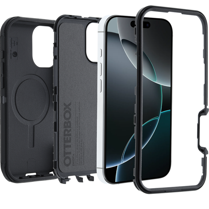 OtterBox Defender MagSafe Apple iPhone 16 Pro 6.3' Case Black