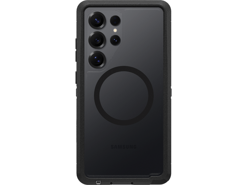 OtterBox Defender XT Clear Magnet Samsung Galaxy S25 Ultra 5G 6.9' Case Dark Side Clear/Black