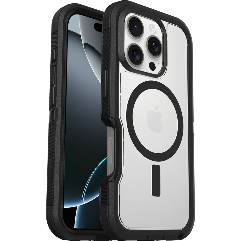 OtterBox Defender XT MagSafe Apple iPhone 16 Pro 6.3' Case Clear/Black