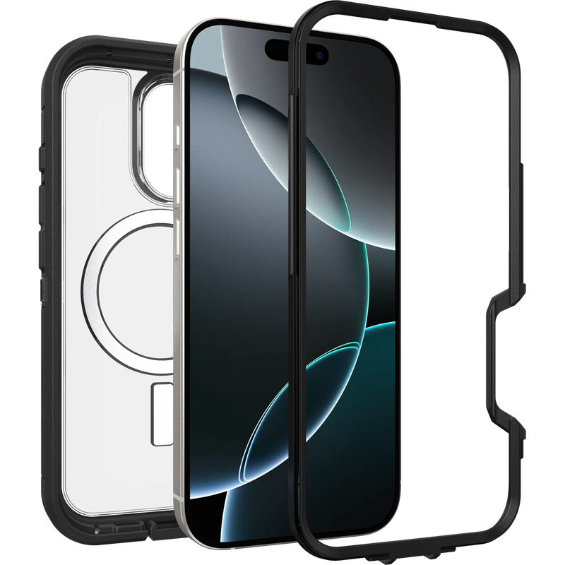 OtterBox Defender XT MagSafe Apple iPhone 16 Pro 6.3' Case Clear/Black