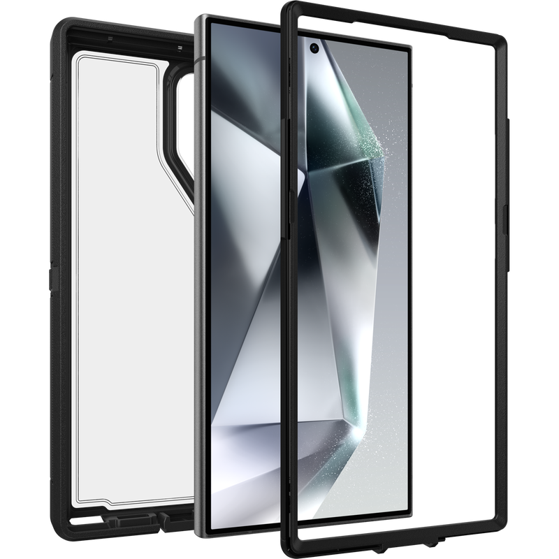 OtterBox Defender XT Clear Samsung Galaxy S24 Ultra 5G (6.8') Case Clear/Black