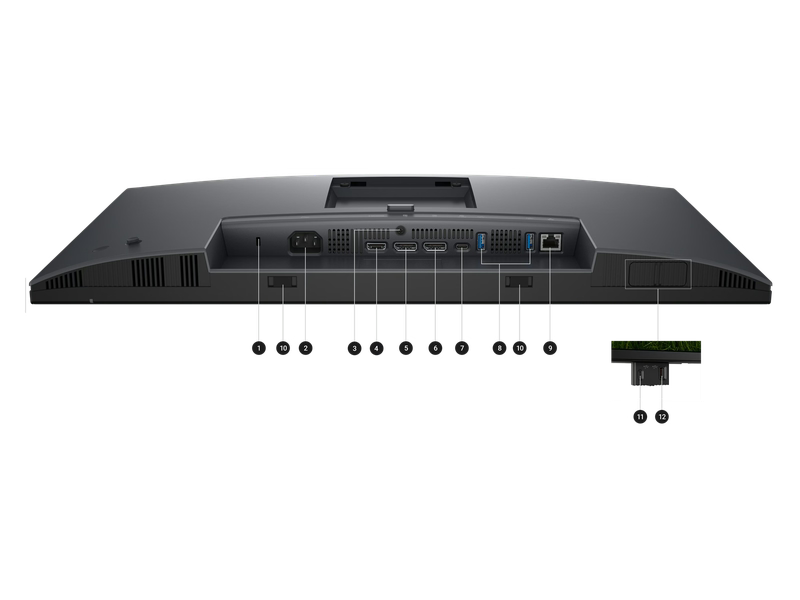 Dell Pro 24 Plus P2425DE 24" 100Hz QHD IPS USB-C Hub Monitor