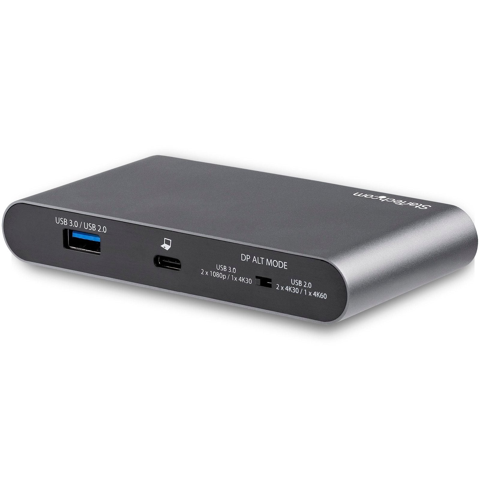 StarTech Mini USB-C 4K Dock, Dual Display, DP 2 , USB 2 , RJ45, 85W, 3Yr