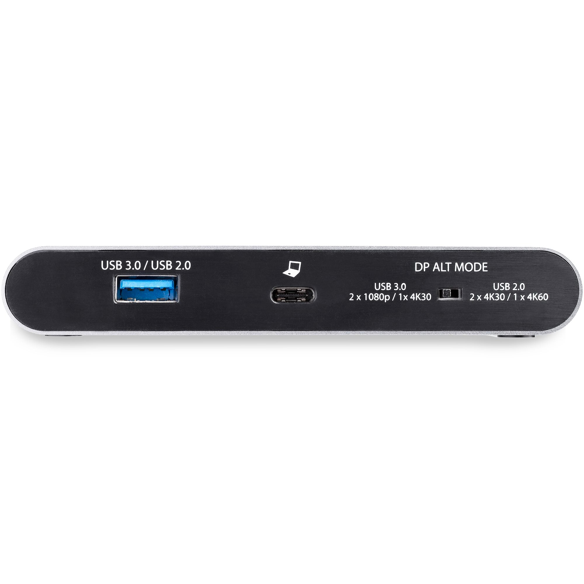 StarTech Mini USB-C 4K Dock, Dual Display, DP 2 , USB 2 , RJ45, 85W, 3Yr