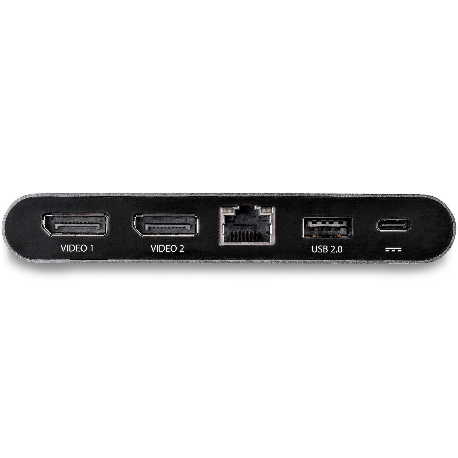 StarTech Mini USB-C 4K Dock, Dual Display, DP 2 , USB 2 , RJ45, 85W, 3Yr