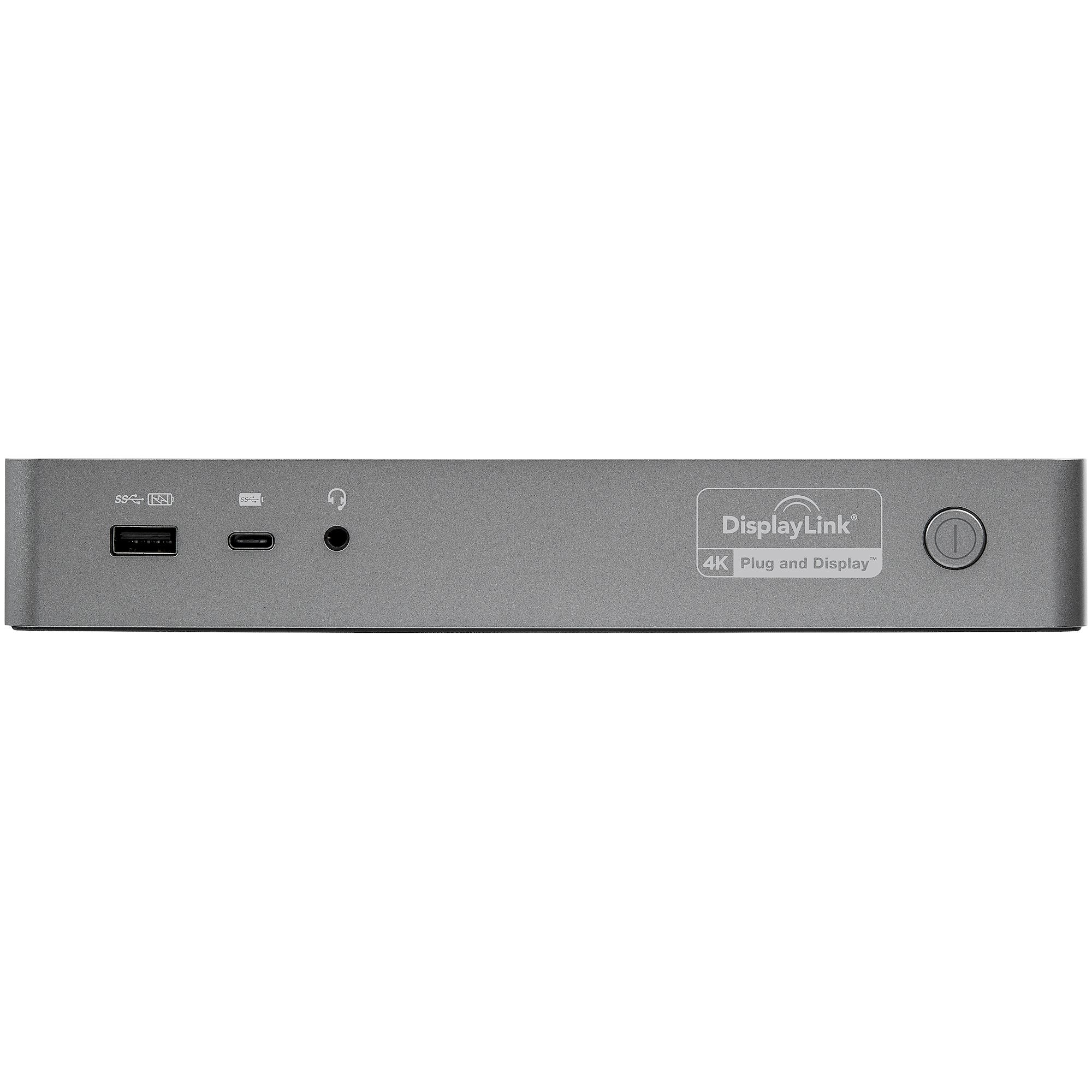 StarTech USB-C USB-A Hybrid 4K Dock, Dual Display, DP 2 , HDMI 2 , USB 3 , 60W, 3Yr