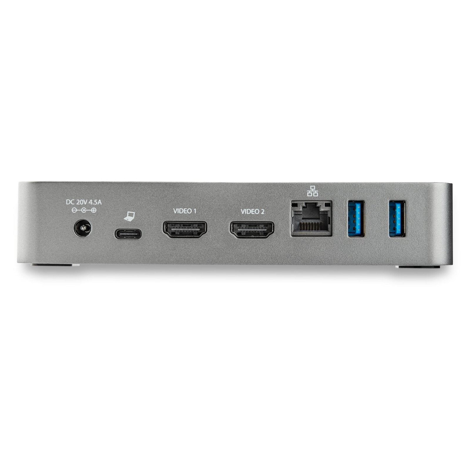 StarTech USB-C Dock, Dual Display, 65W, HDMI, USB 3 , RJ45, 3Yr