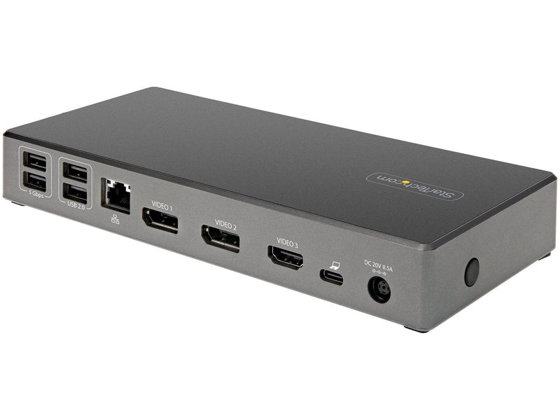 StarTech USB-C Triple 4K Dock, DP 2 ,HDMI 2 , 100W, 3Yr