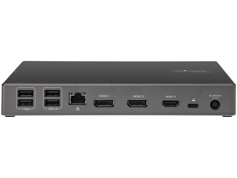 StarTech USB-C Triple 4K Dock, DP 2 ,HDMI 2 , 100W, 3Yr