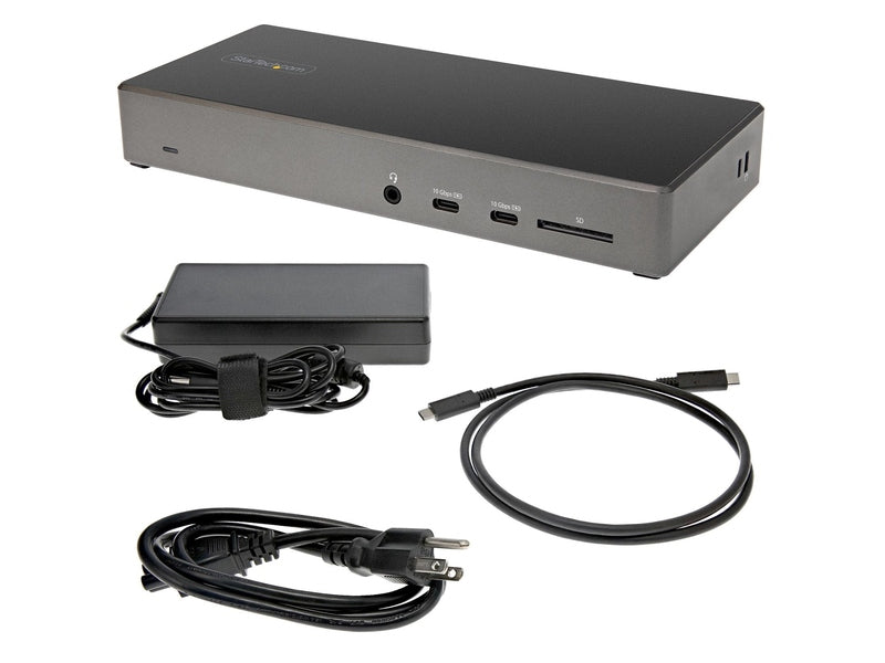 StarTech USB-C Triple 4K Dock, DP 2 ,HDMI 2 , 100W, 3Yr