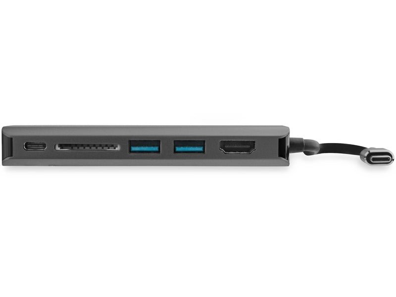 StarTech USB-C Thunderbolt 3 Multiport Adapter, 4K HDMI USB 2 , RJ45, SD, Single Display, 48W