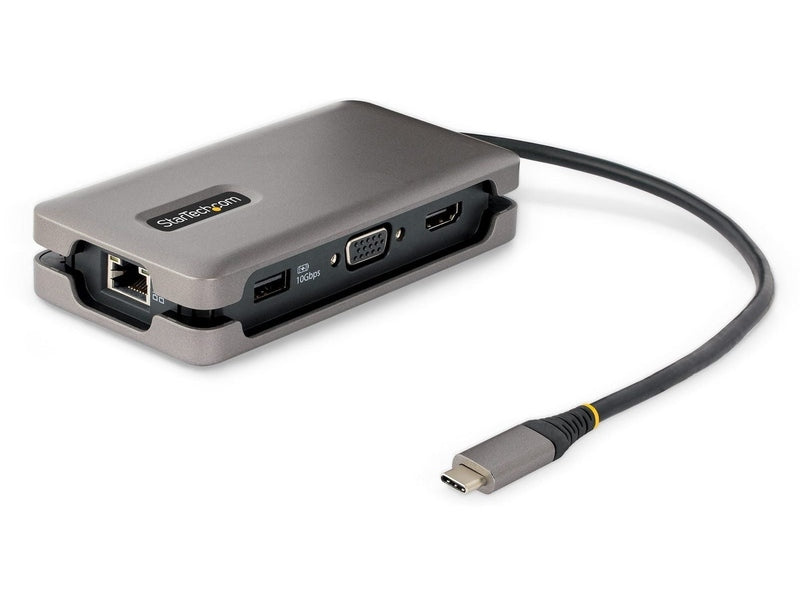StarTech USB-C Multiport Adapter, 4K HDMI/VGA Mini Laptop Travel Dock 3 Yr