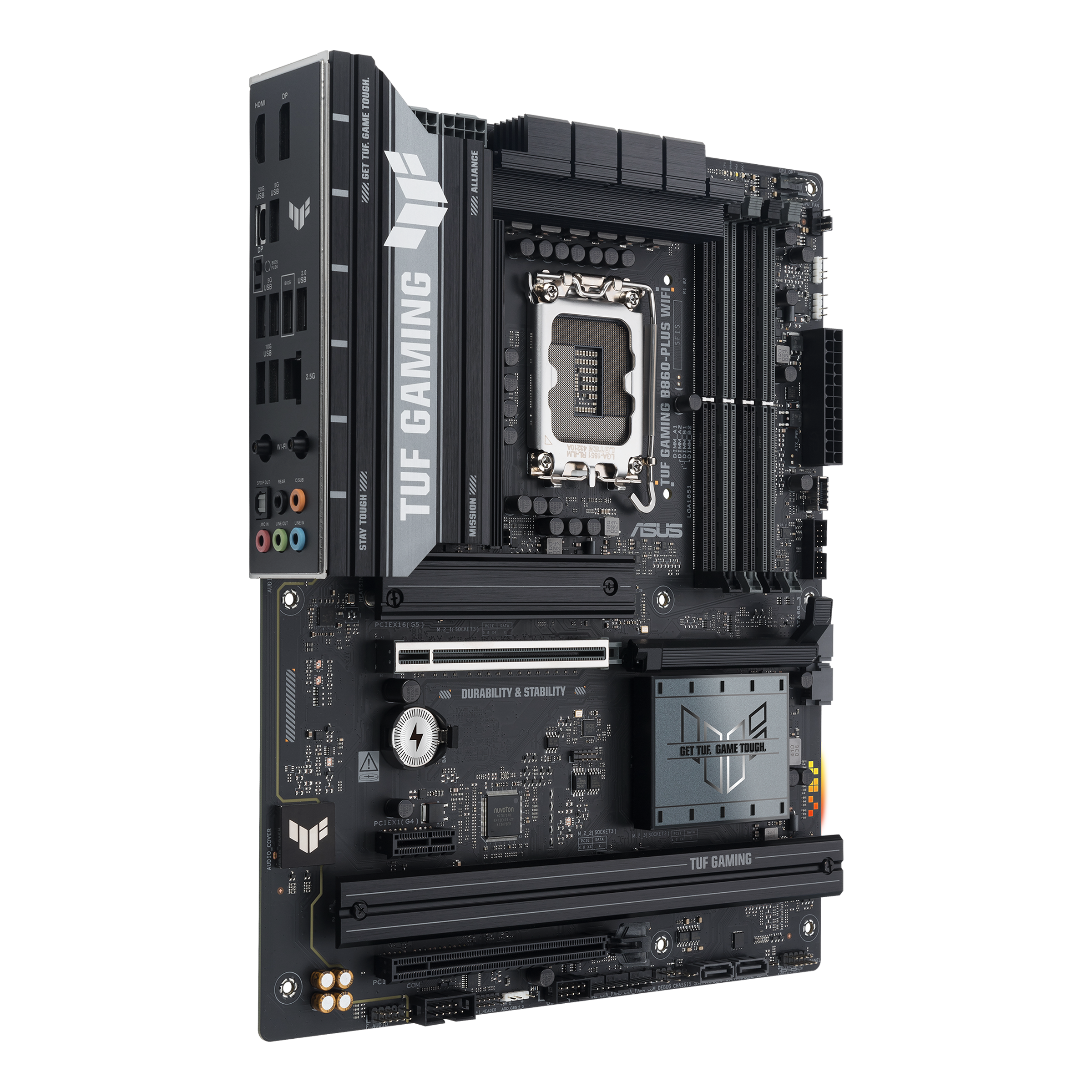 ASUS TUF GAMING B860-PLUS WIFI LGA1851 ATX Motherboard