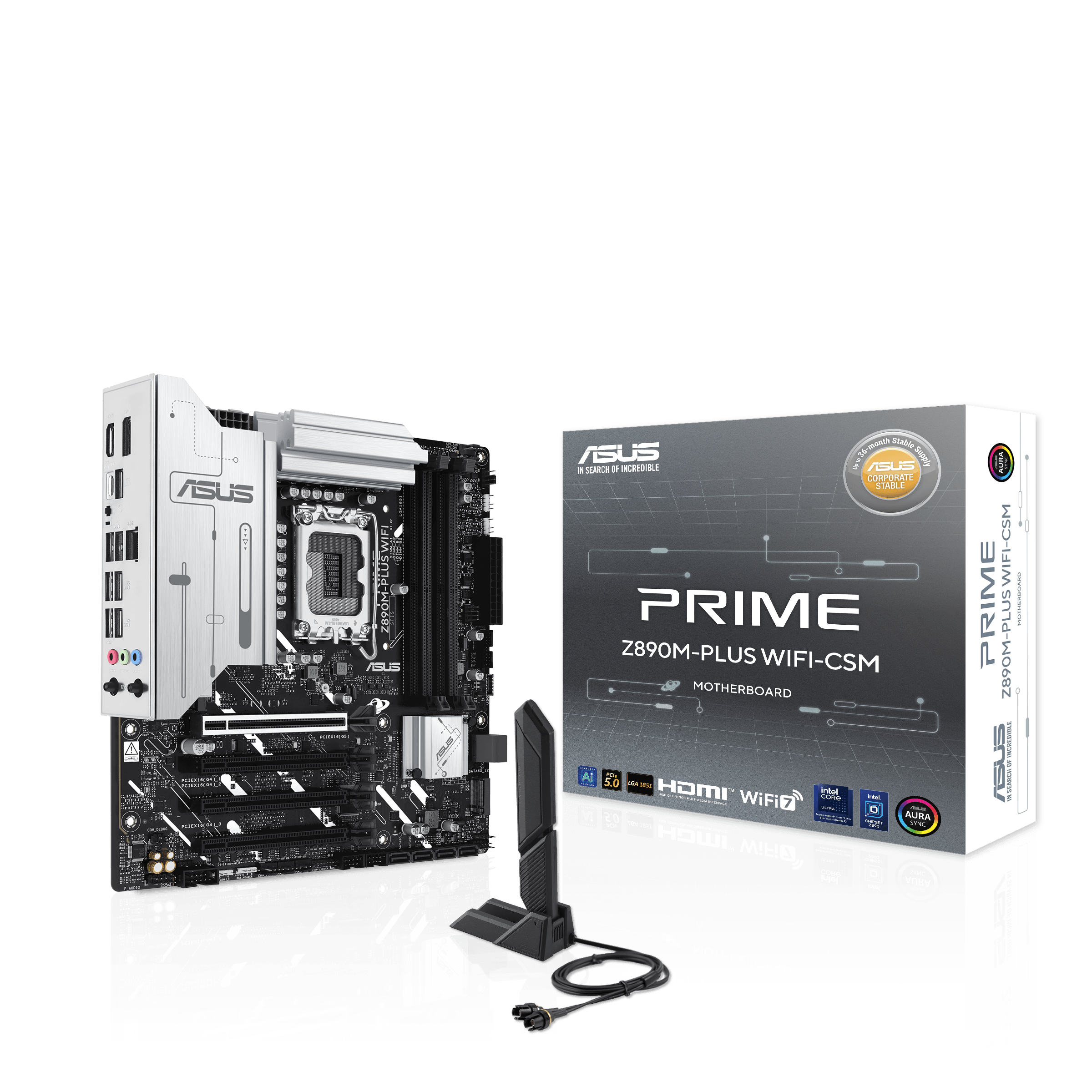 ASUS PRIME Z890M-PLUS WIFI-CSM LGA1851 mATX Motherboard