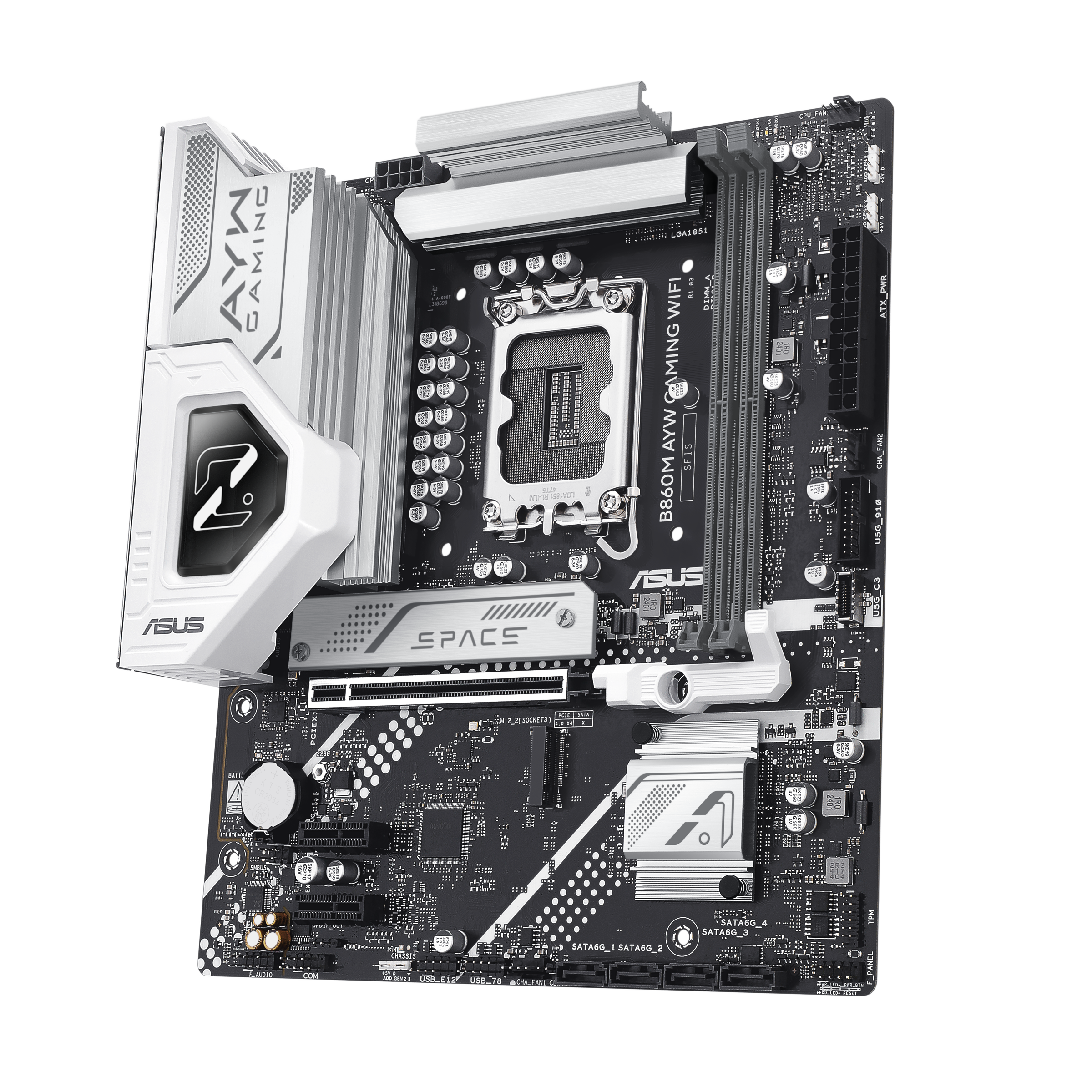 ASUS B860M AYW GAMING WIFI Micro-ATX Motherboard