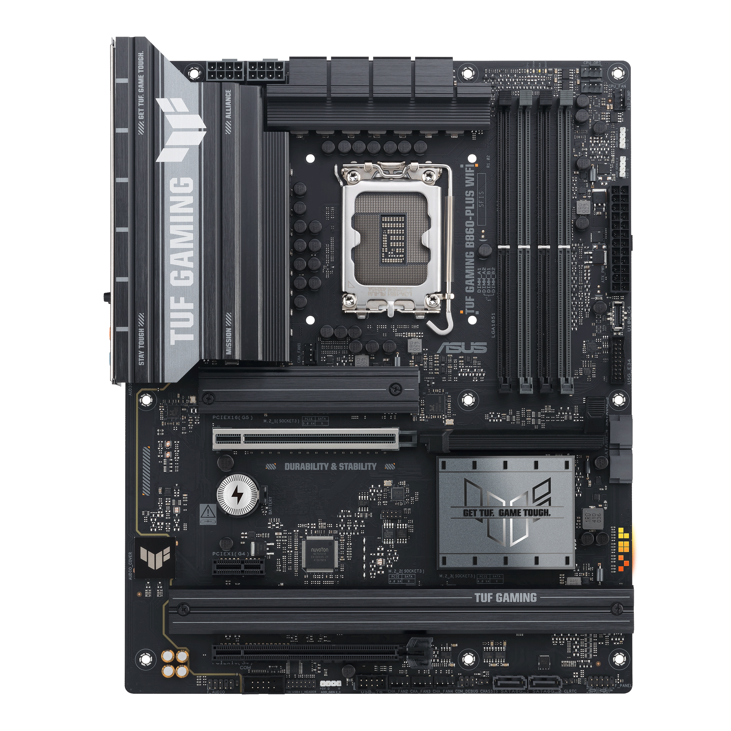 ASUS TUF GAMING B860-PLUS WIFI LGA1851 ATX Motherboard