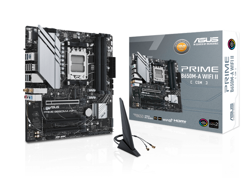 ASUS PRIME-B650M-A-WIFI-II-CSM Motherboard