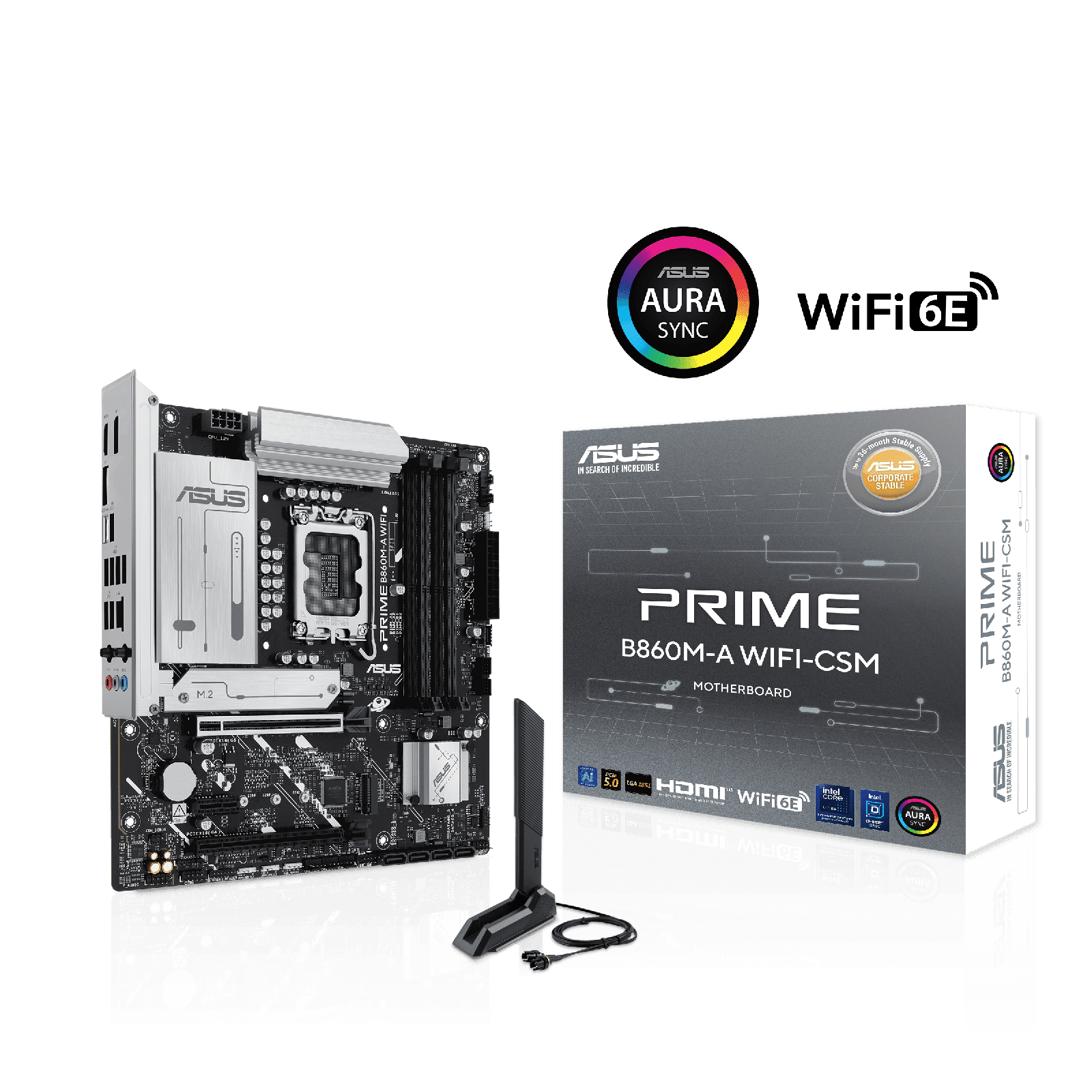 ASUS PRIME B860M-A WIFI-CSM Micro-ATX Motherboard