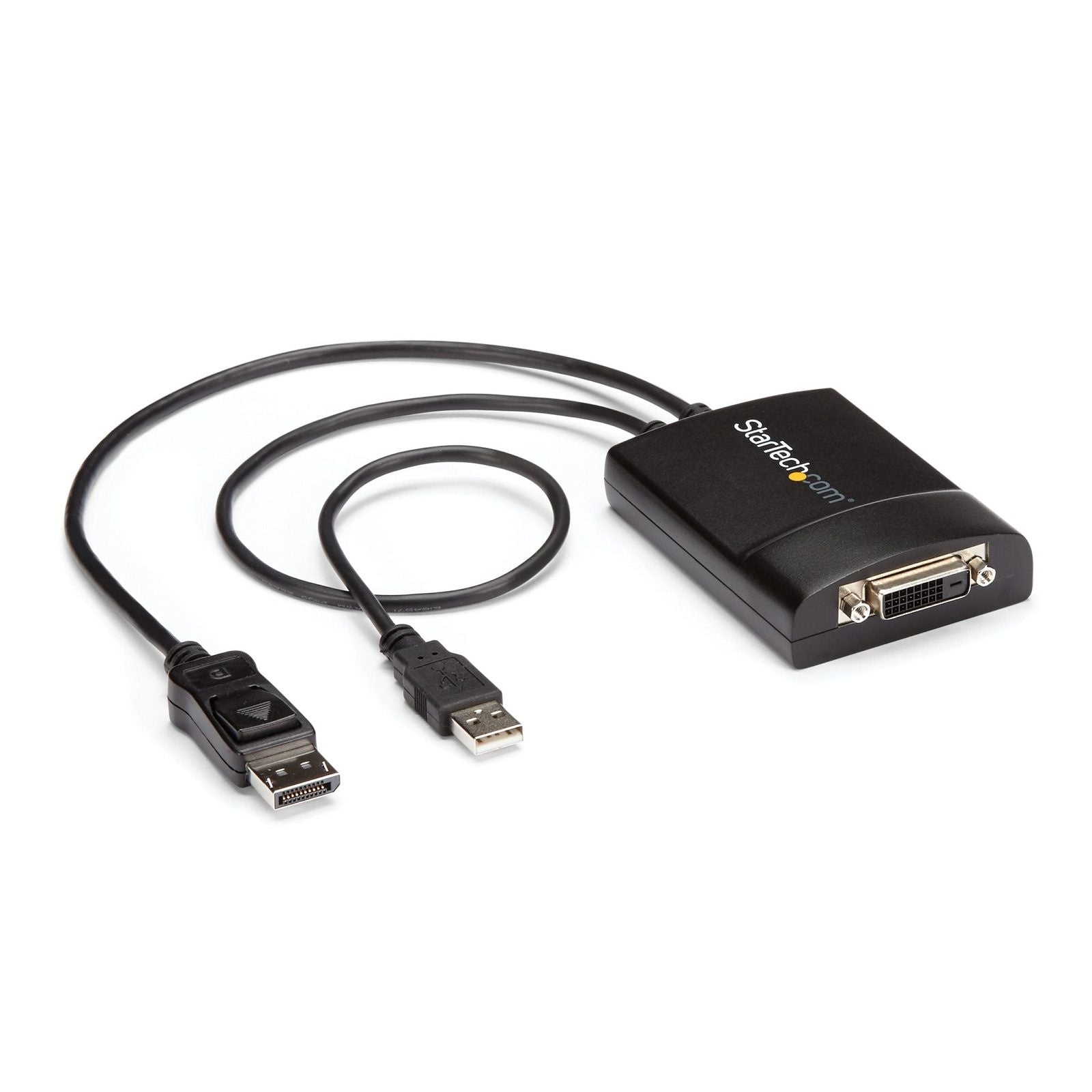 StarTech DP to DVI-D Adapter, USB Power, 3Yr