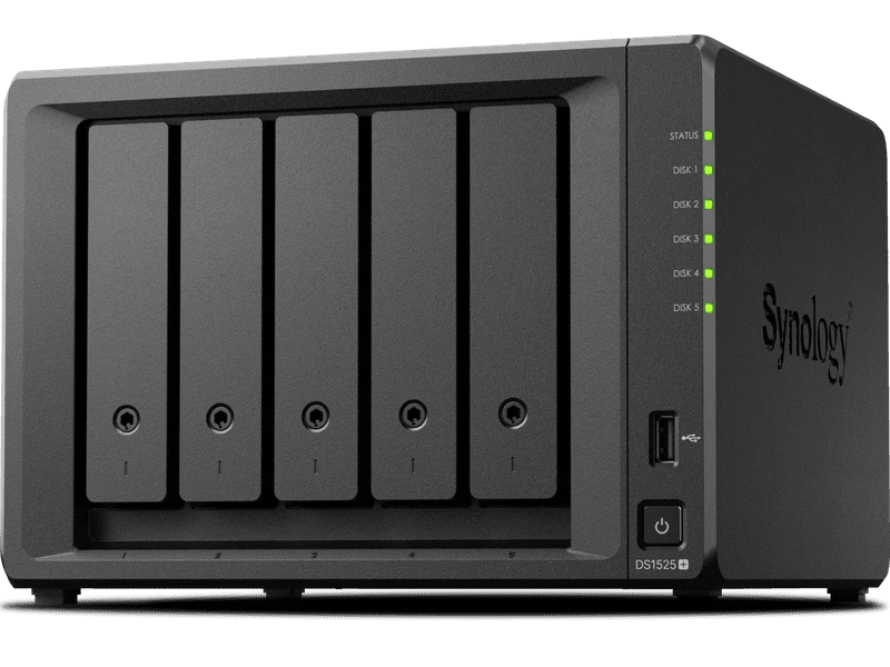 Synology DiskStation DS1525+ 5 Bays Diskless