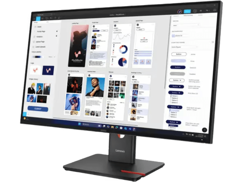 Lenovo ThinkVision T32UD-40 31.5" UHD IPS USB-C Hub Monitor 64B0GAR1AU
