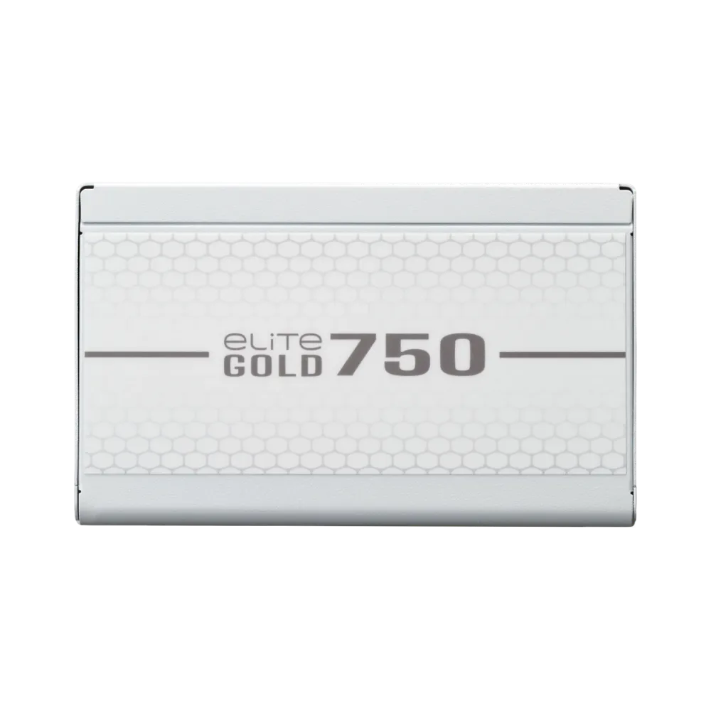 Cooler Master Elite Gold 750 750W 80+ Gold Fully Modular ATX 3.1 Power Supply - White Edition