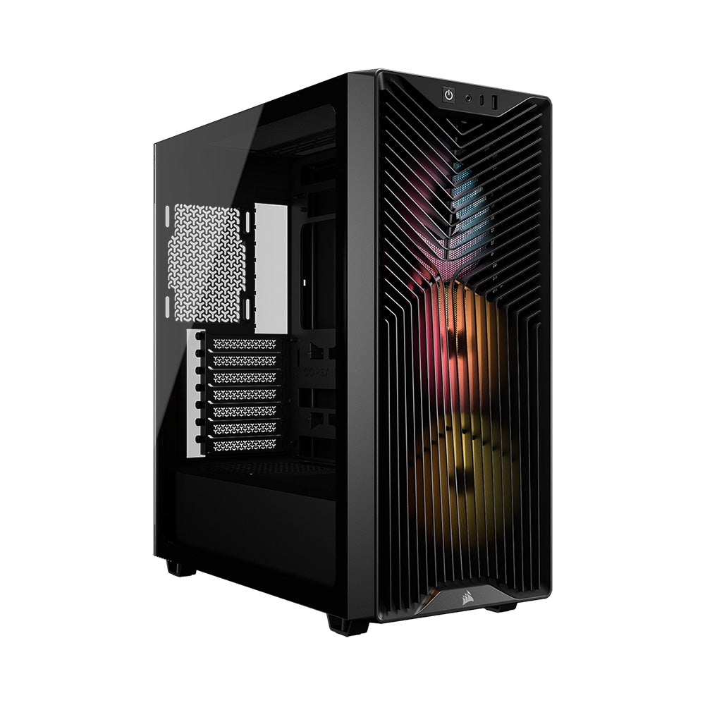 Corsair 3200D RS ARGB Mid-Tower PC ATX Case- Black