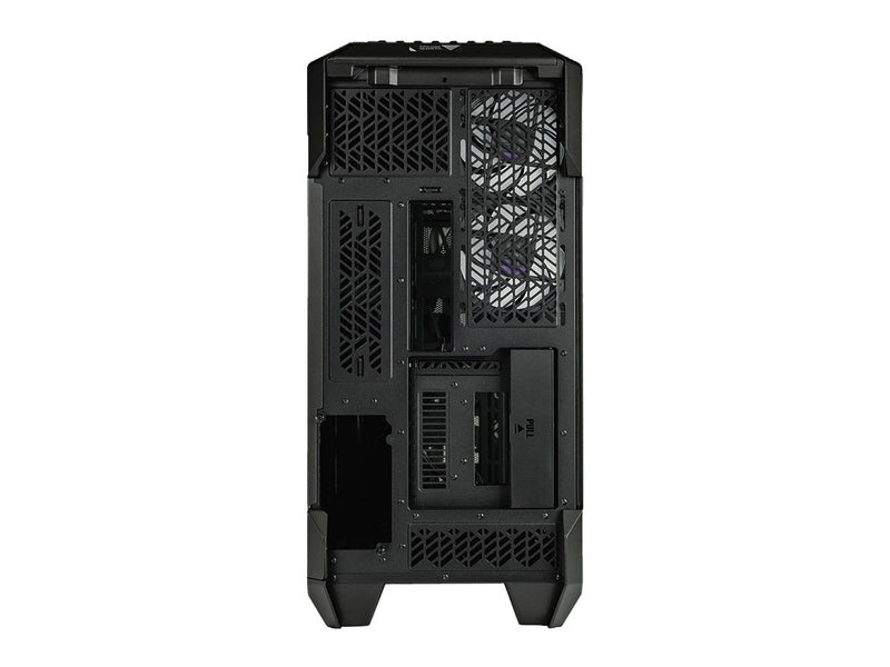Cooler Master HAF 700 EVO, Edge-Lit ARGB Tempered Glass Intake Blades Design, Built-in LCD Display