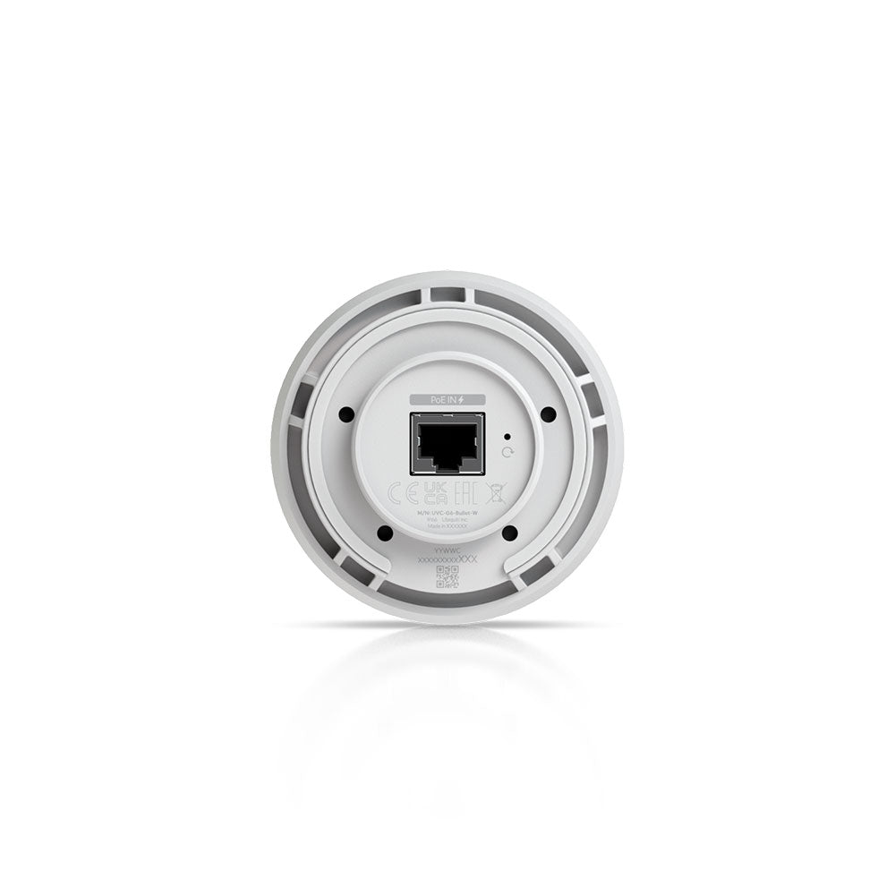 Ubiquiti G6 Bullet IP 4K PoE Camera - White UVC-G6-BULLET-W