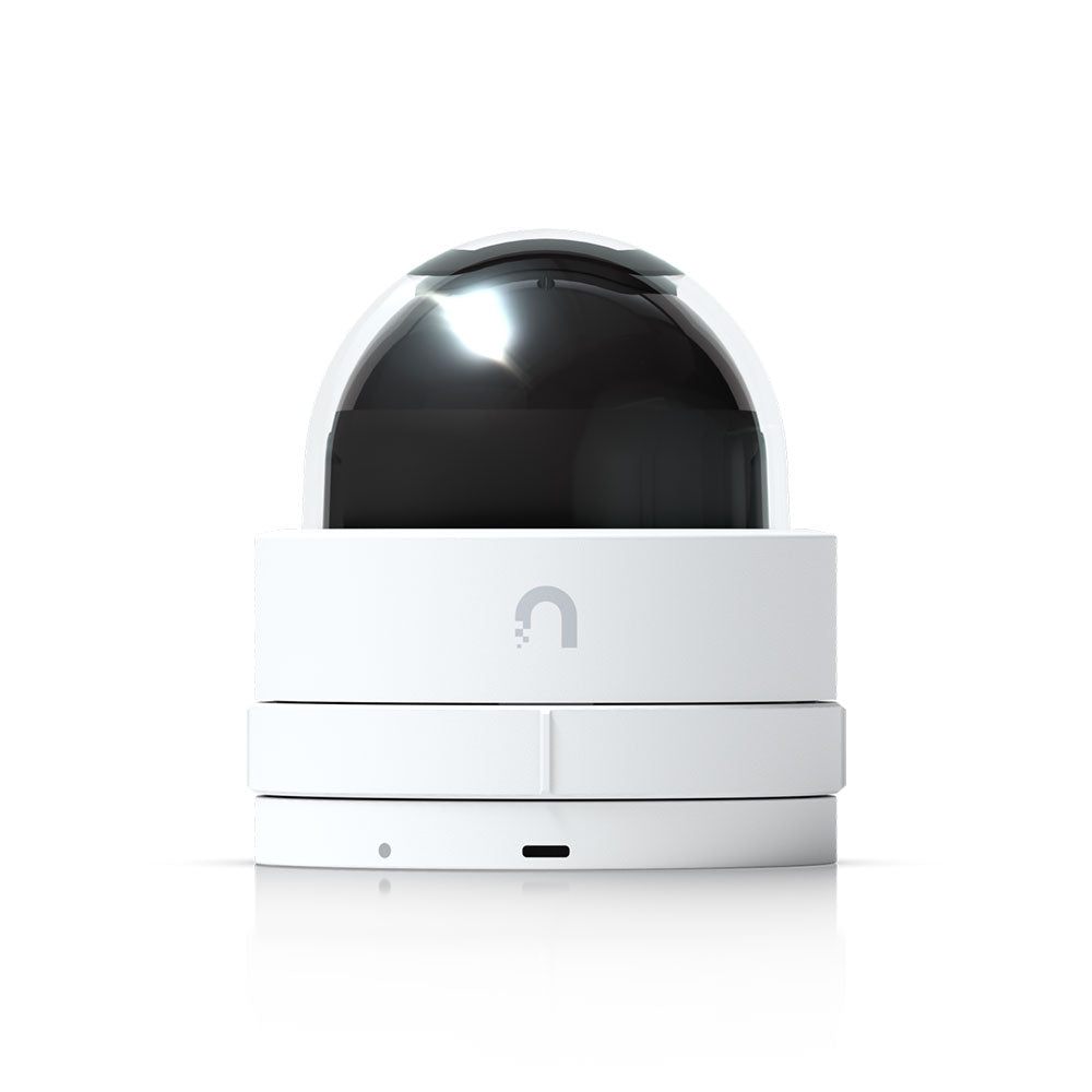 Ubiquiti UniFi G5 Dome Ultra,White, Ultra-compact & IK06 Tamper-resistant 2K HD PoE Camera, Night Vision For Low-profile Indoor Security