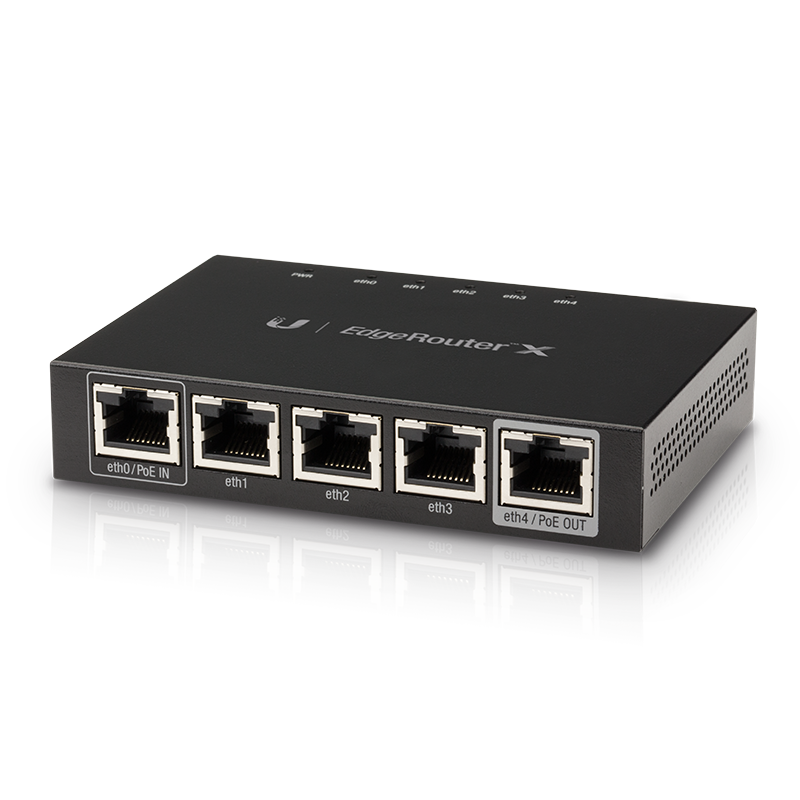 Ubiquiti EdgeRouter X - Advanced Gigabit Ethernet Router ER-X