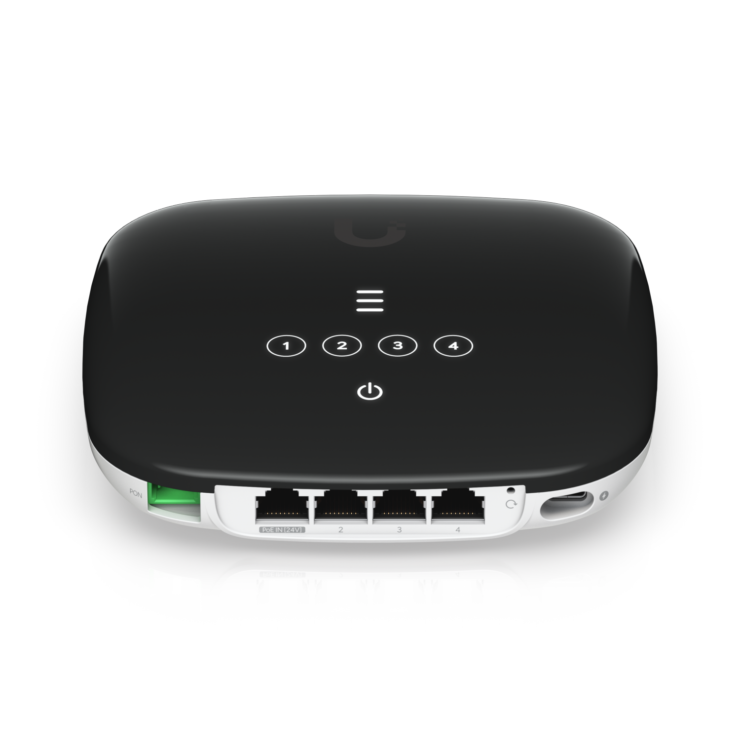 Ubiquiti UFiber Gigabit WiFi6, Passive Optical Network CPE with Built-in WiFi and Multiple VLAN-aware Switch Ports,